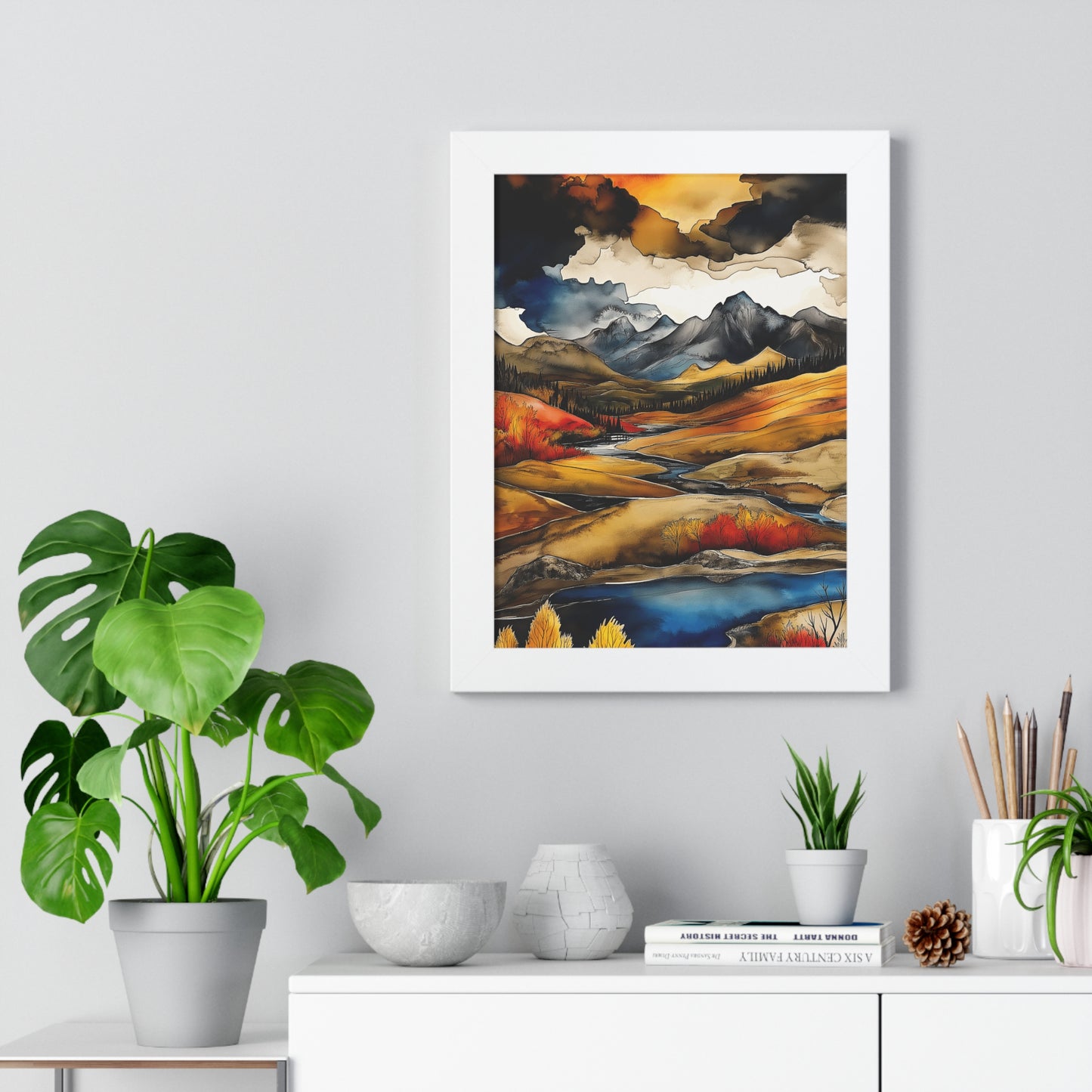 Vertical Poster - Majestic Mountains 2