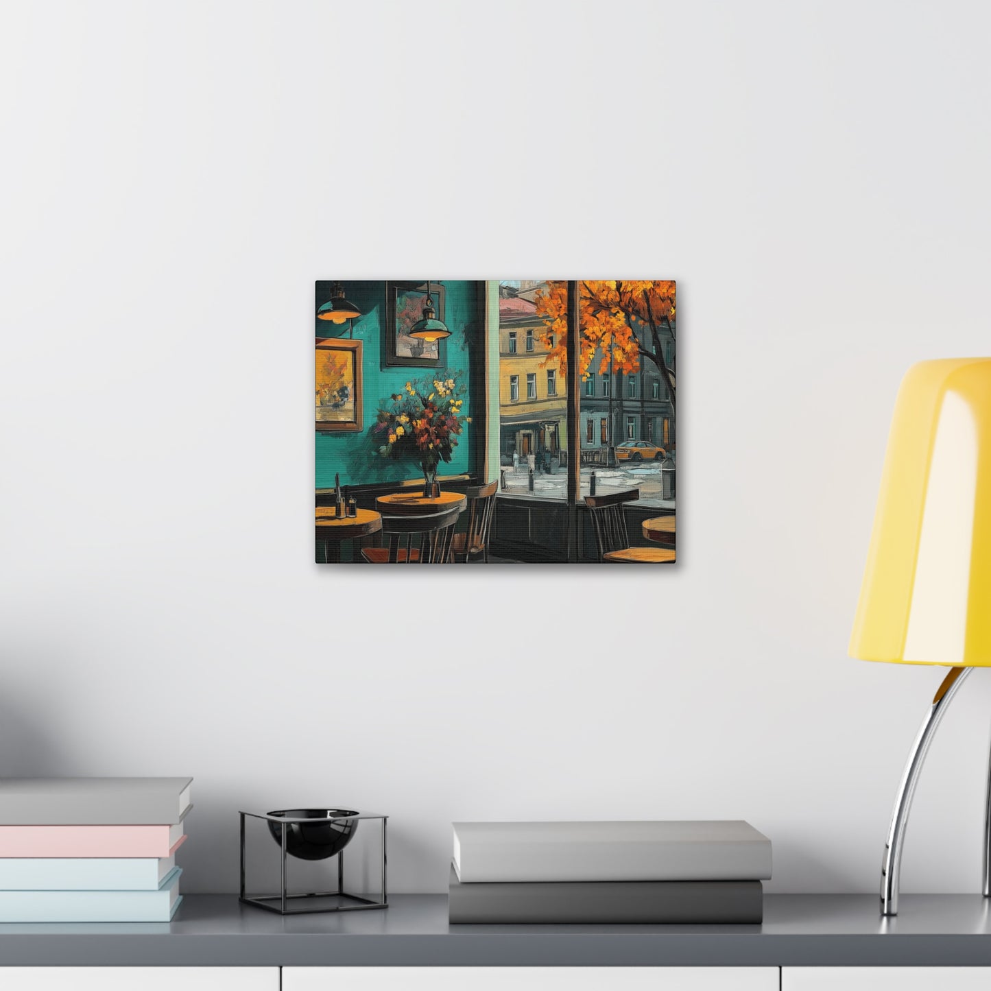 Canvas Gallery Wraps - Special Cafe in Special Place Wall Art