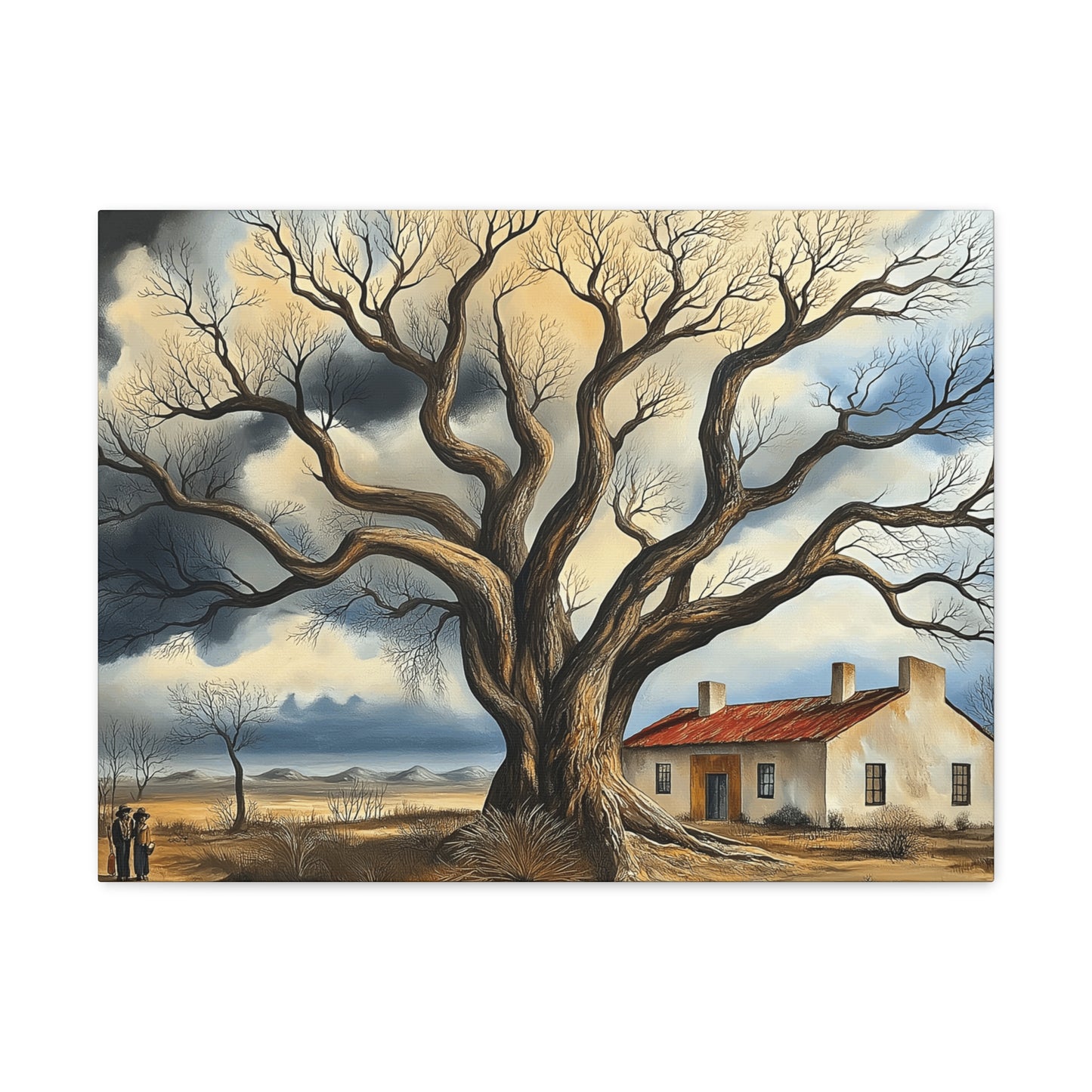 Canvas Gallery Wraps Clovis Tree #2