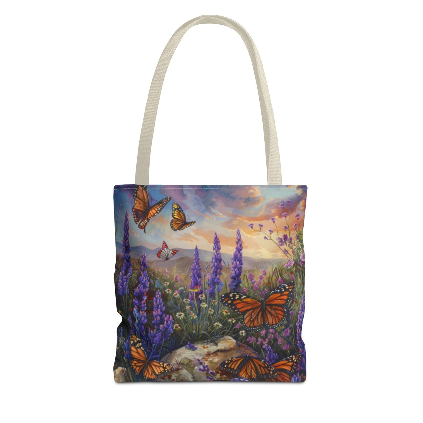 Butterfly Flowers 1 Tote Bag