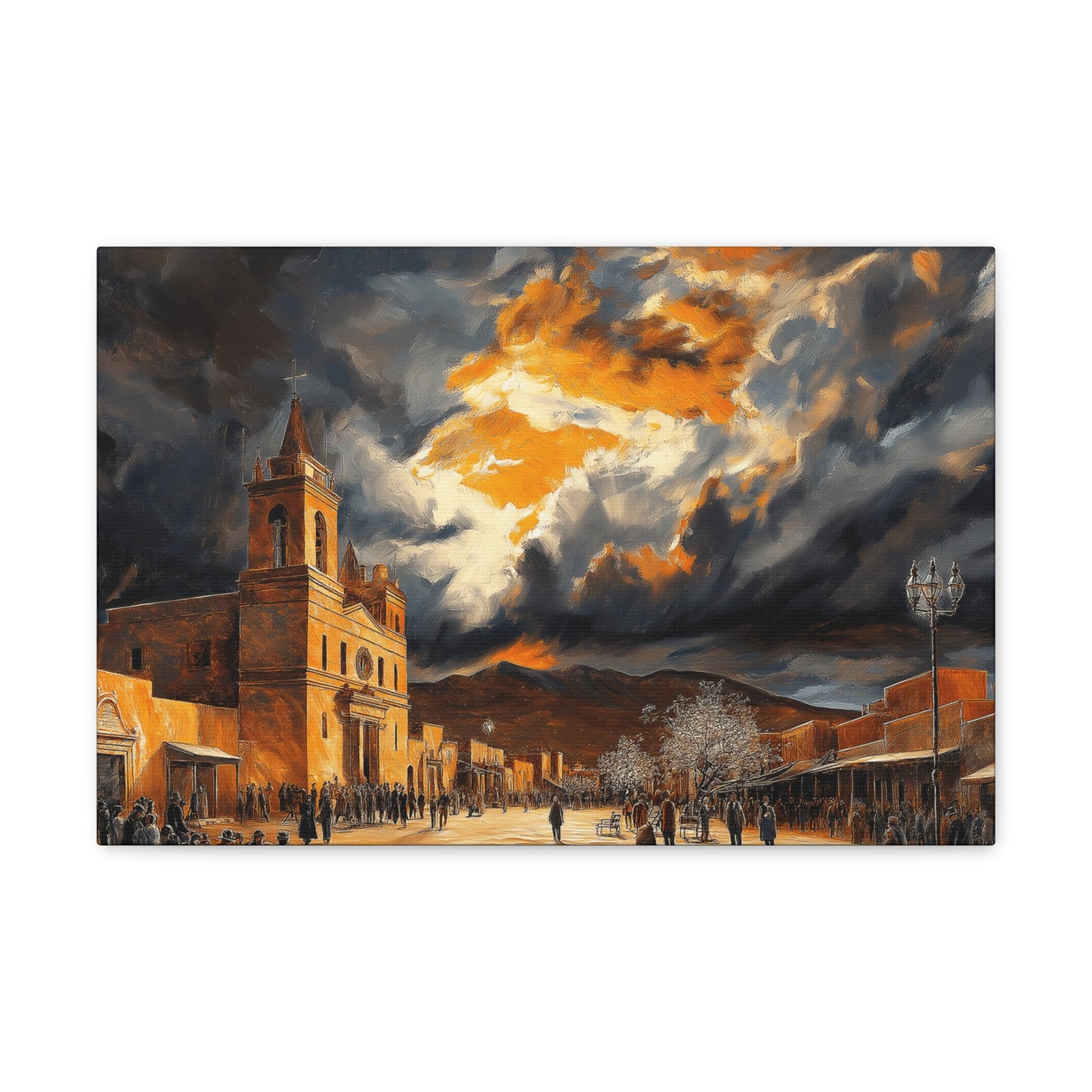 Canvas Prints - Under Dark Skies