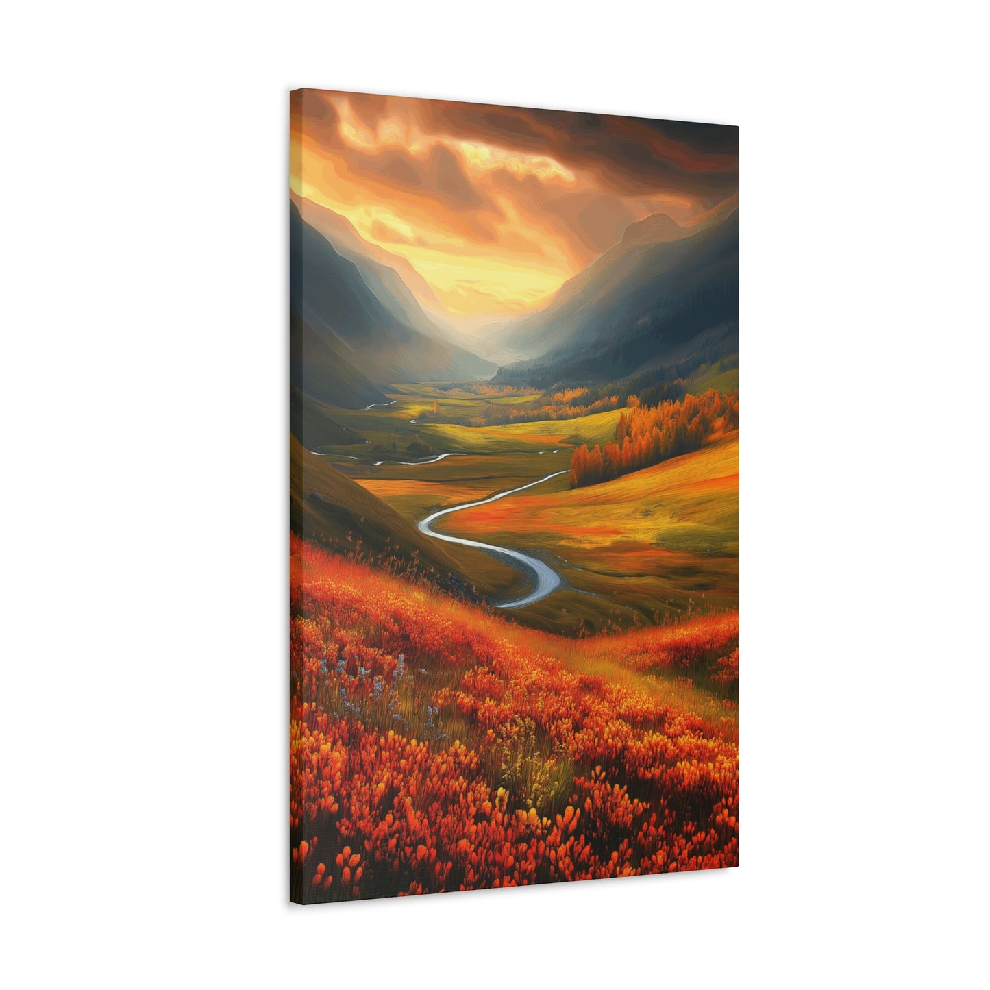 Canvas Gallery Wraps - Rocky Mt Valley #1