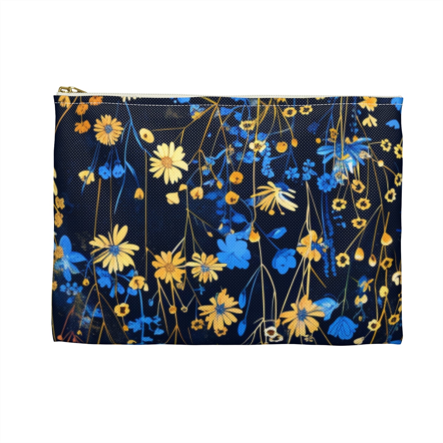 Blue and Gold WF Accessory Pouch