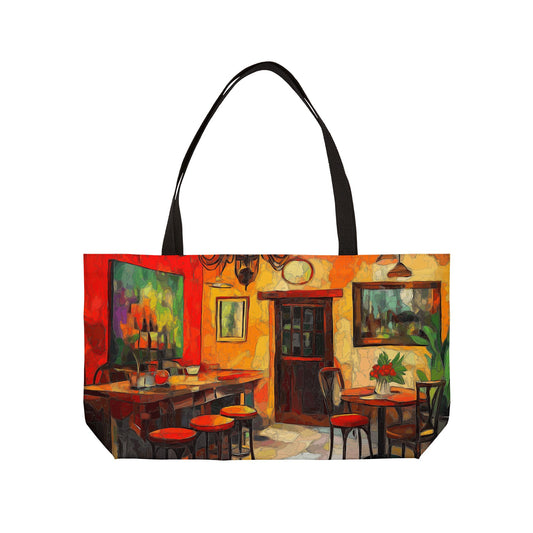 Bistro Weekender Tote Bag