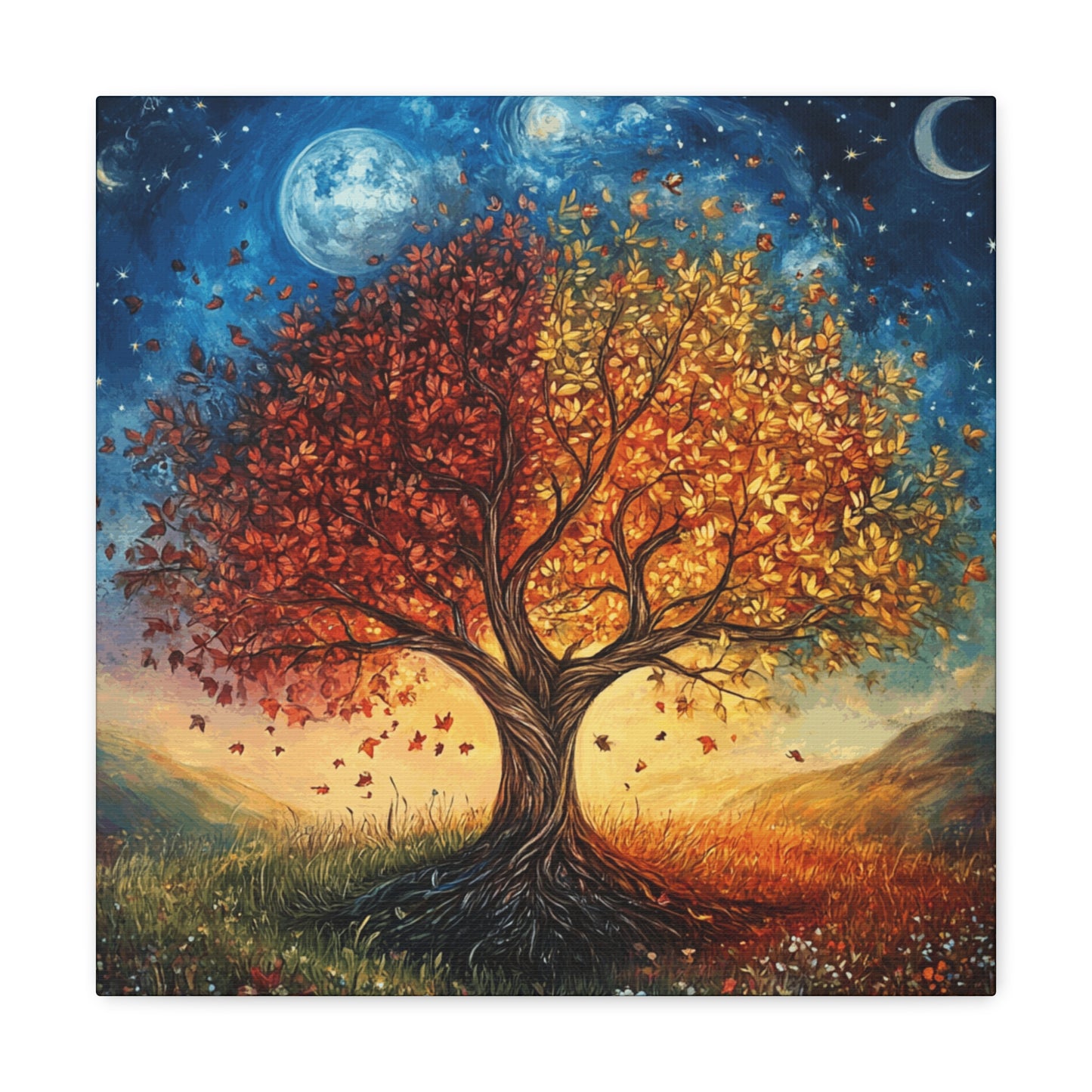 Fall Equinox Canvas Gallery Wraps