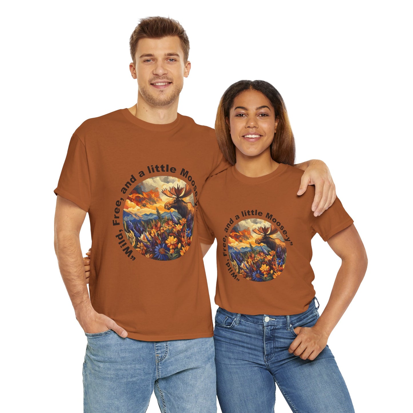 Wild and Free Moose T-Shirt