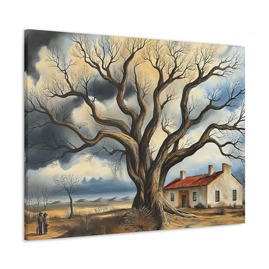 Canvas Gallery Wraps Clovis Tree #2