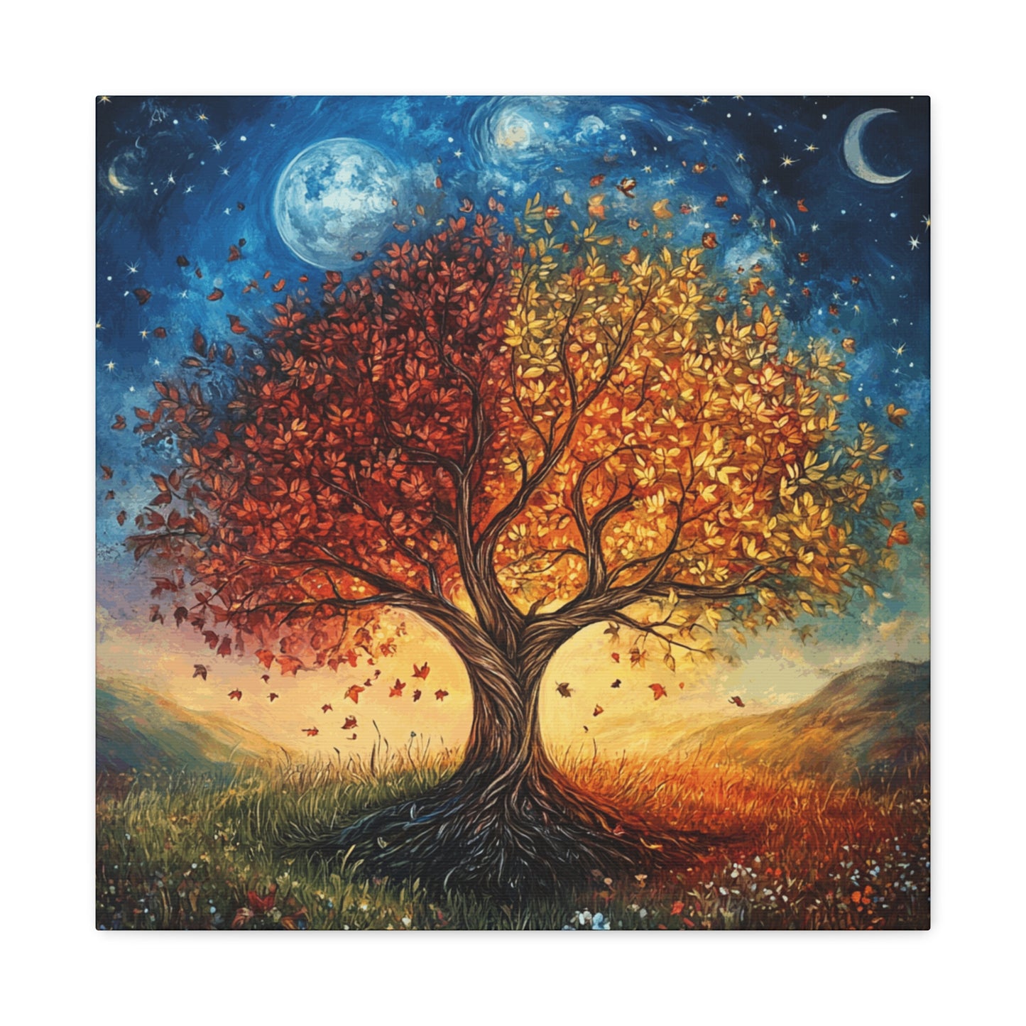 Fall Equinox Canvas Gallery Wraps