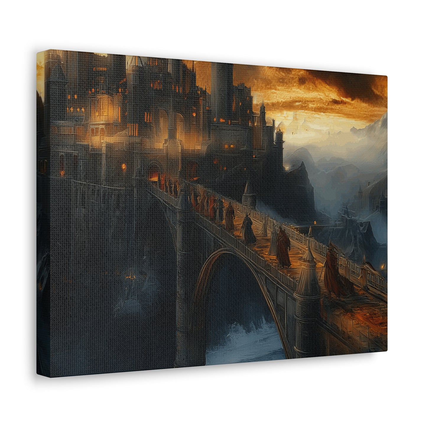 Canvas Wall Art - Dark Castle Entrance