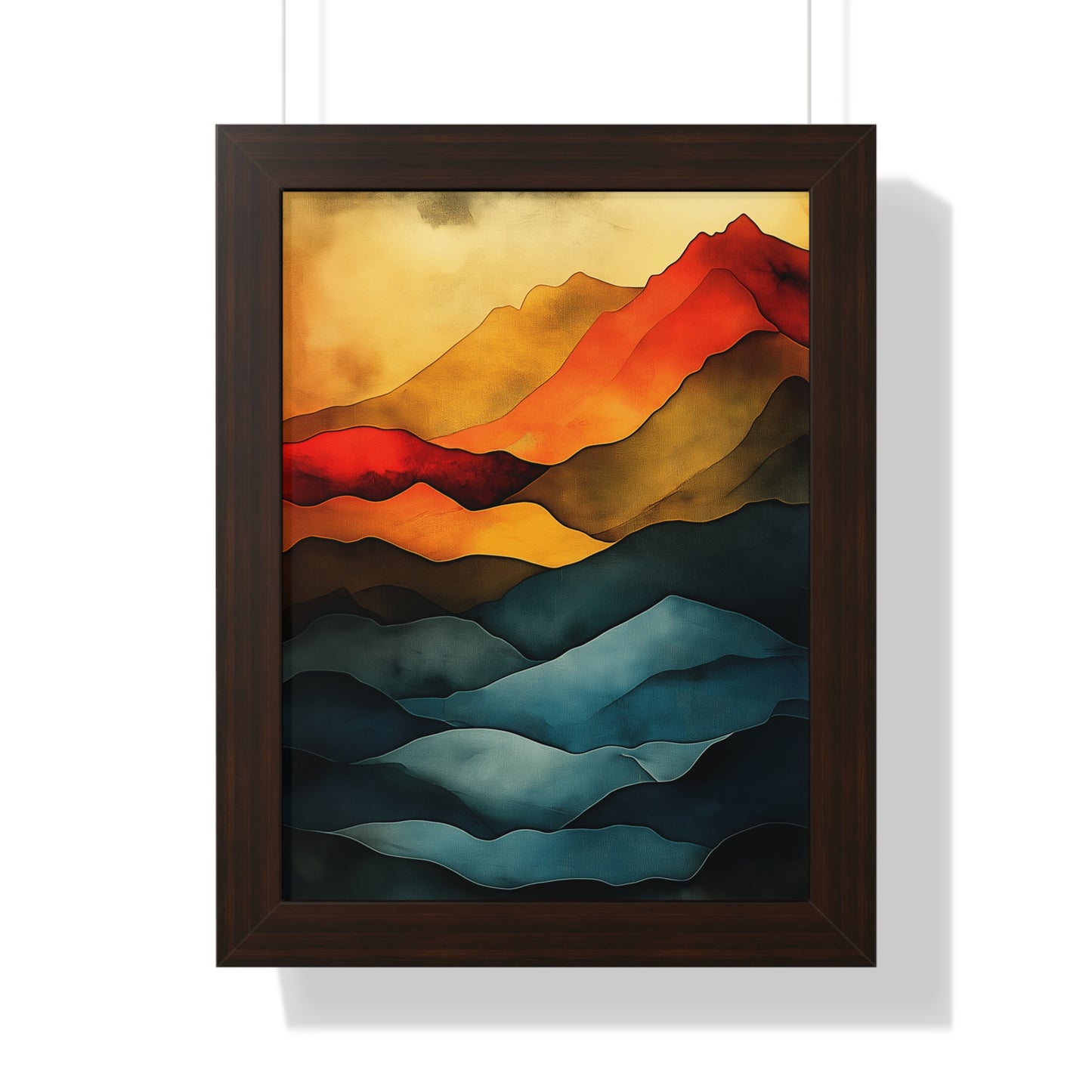 Vertical Poster - Bold Vision Colorado Rocky Mountains