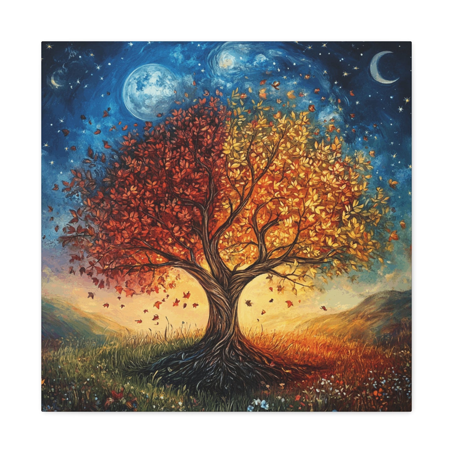 Fall Equinox Canvas Gallery Wraps