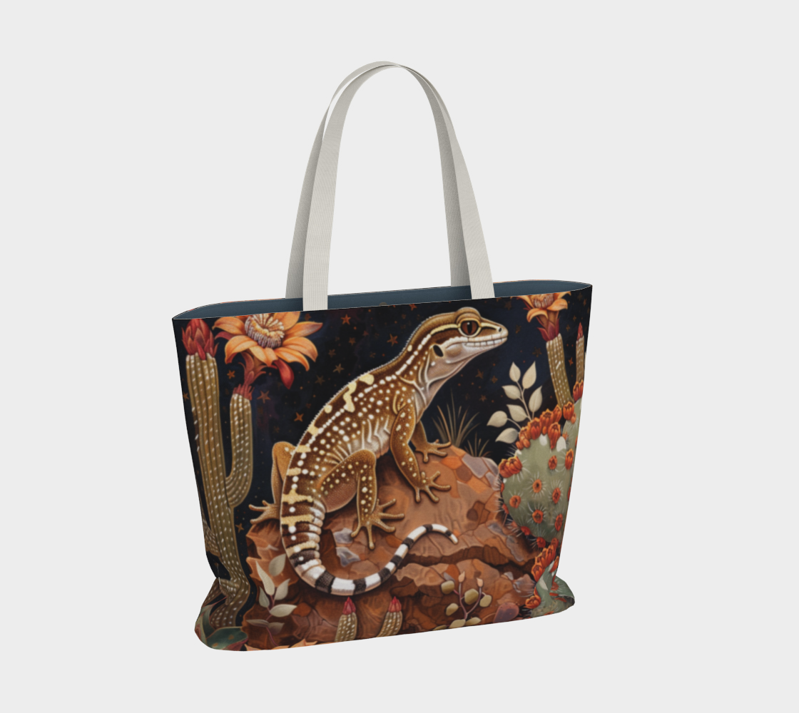 Gecko 1 Large Tote Bag