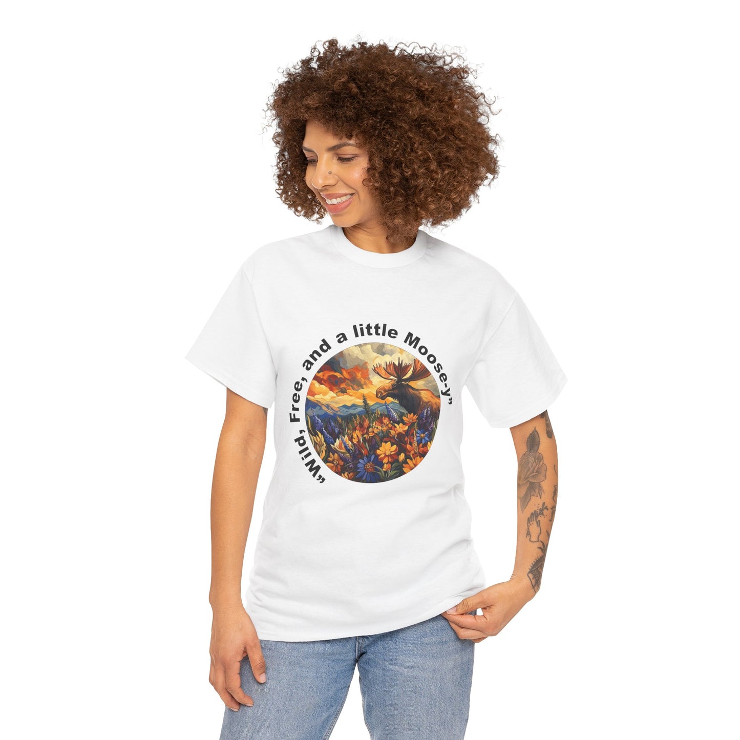 Wild and Free Moose T-Shirt