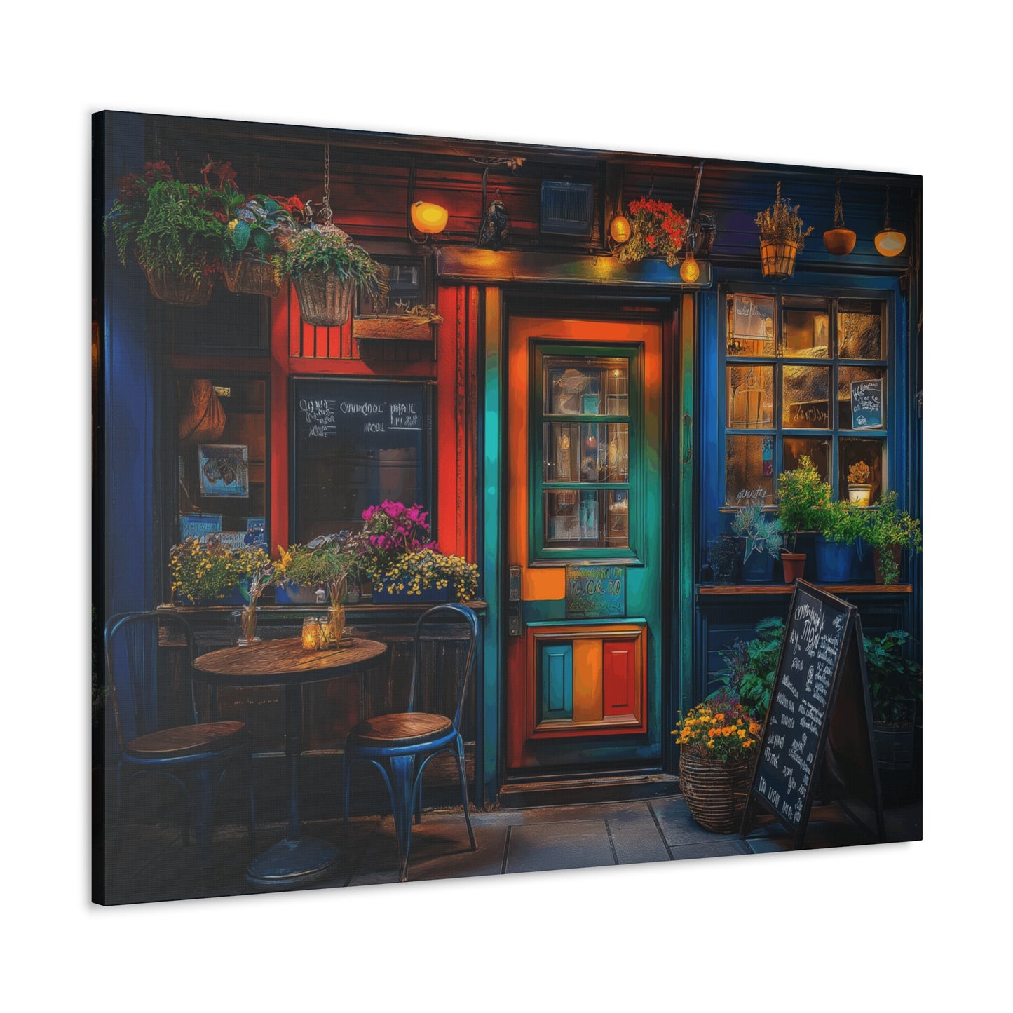 Canvas Wrap Still Open Wall Art