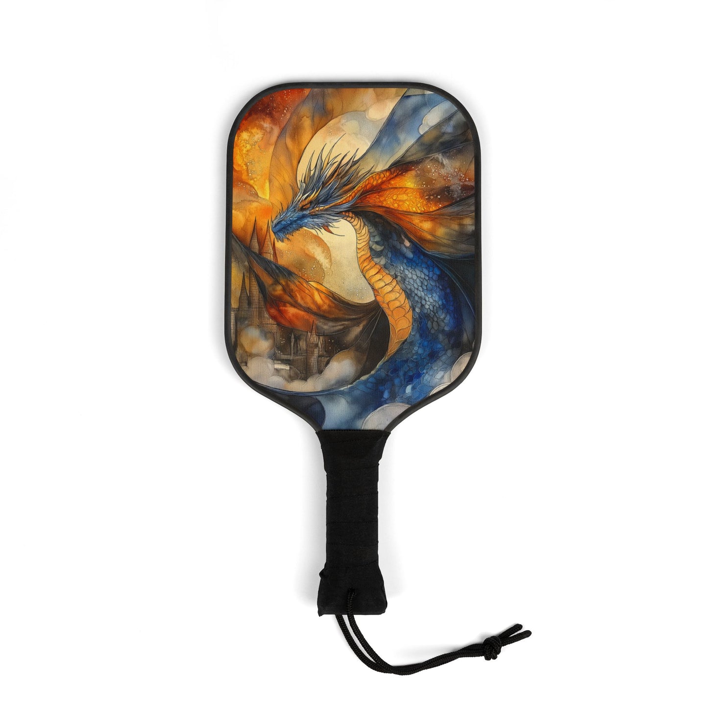 Dragon-Themed Pickleball Kit - Stunning Paddles & Balls for Enthusiasts