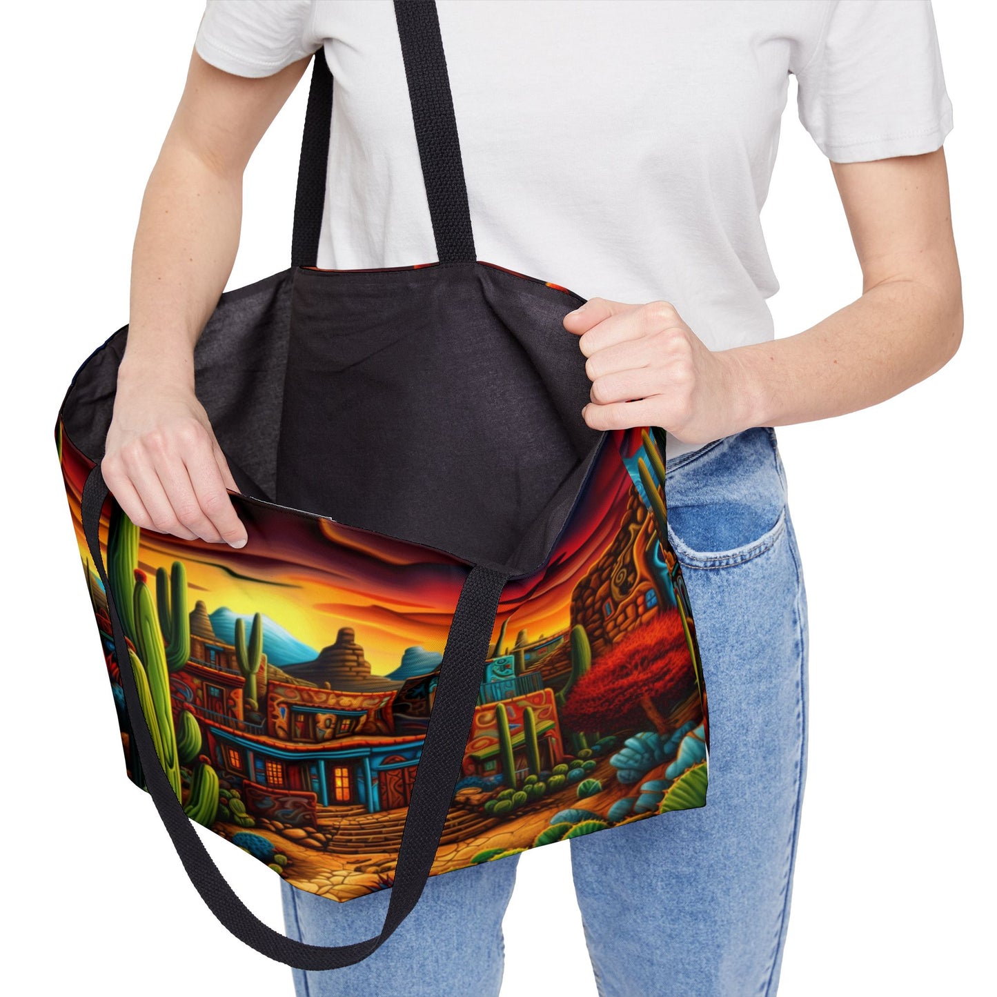 NM Vibrant Weekender Tote Bag