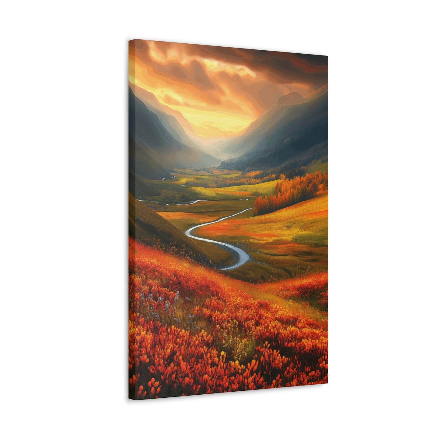 Canvas Gallery Wraps - Rocky Mt Valley #1