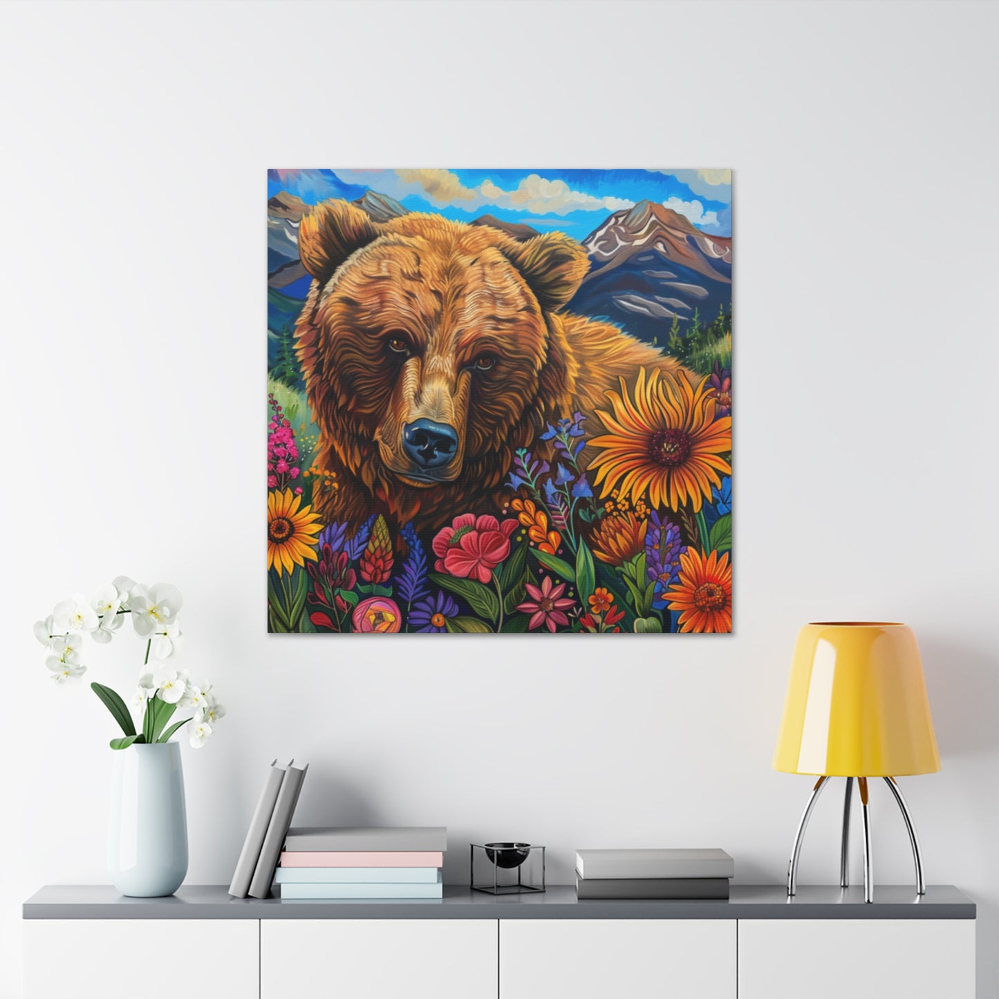 Brown Bear Canvas Gallery Wraps