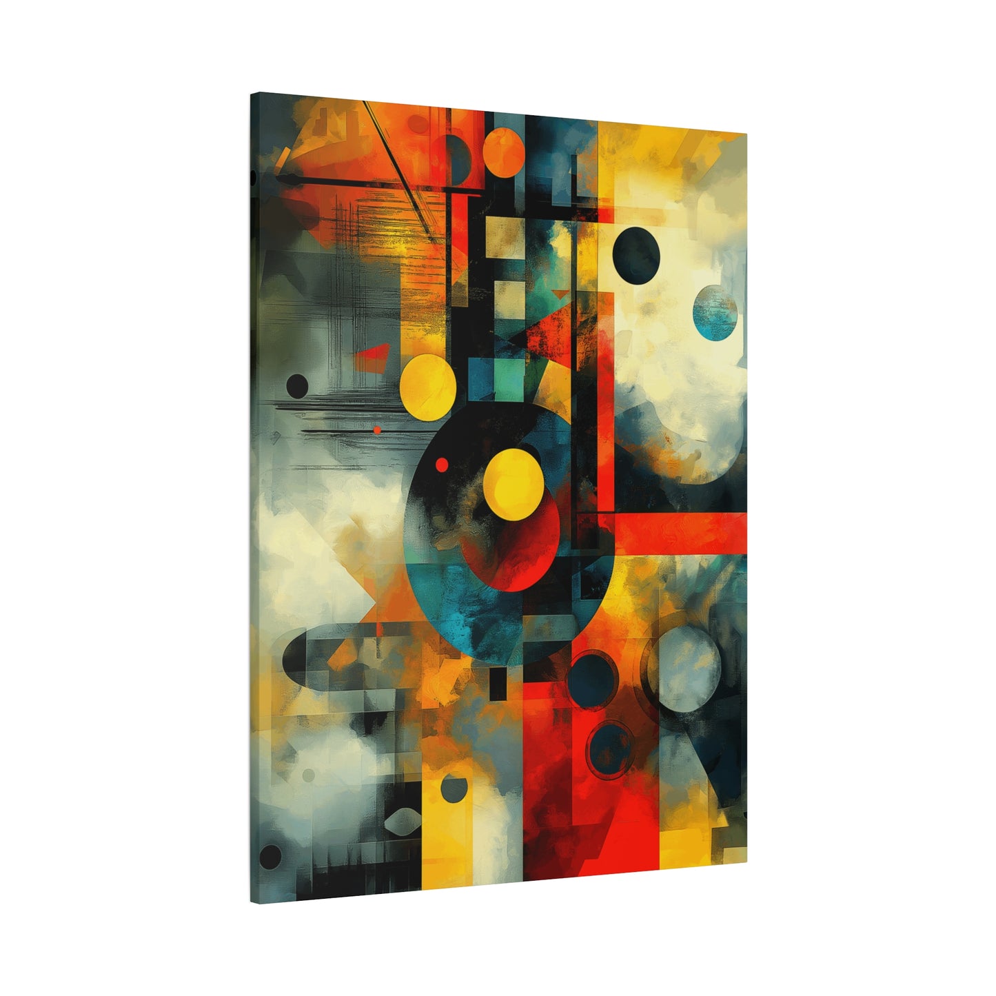 Modern Abstract Wall Art – Matte Canvas, Stretched 1.25"