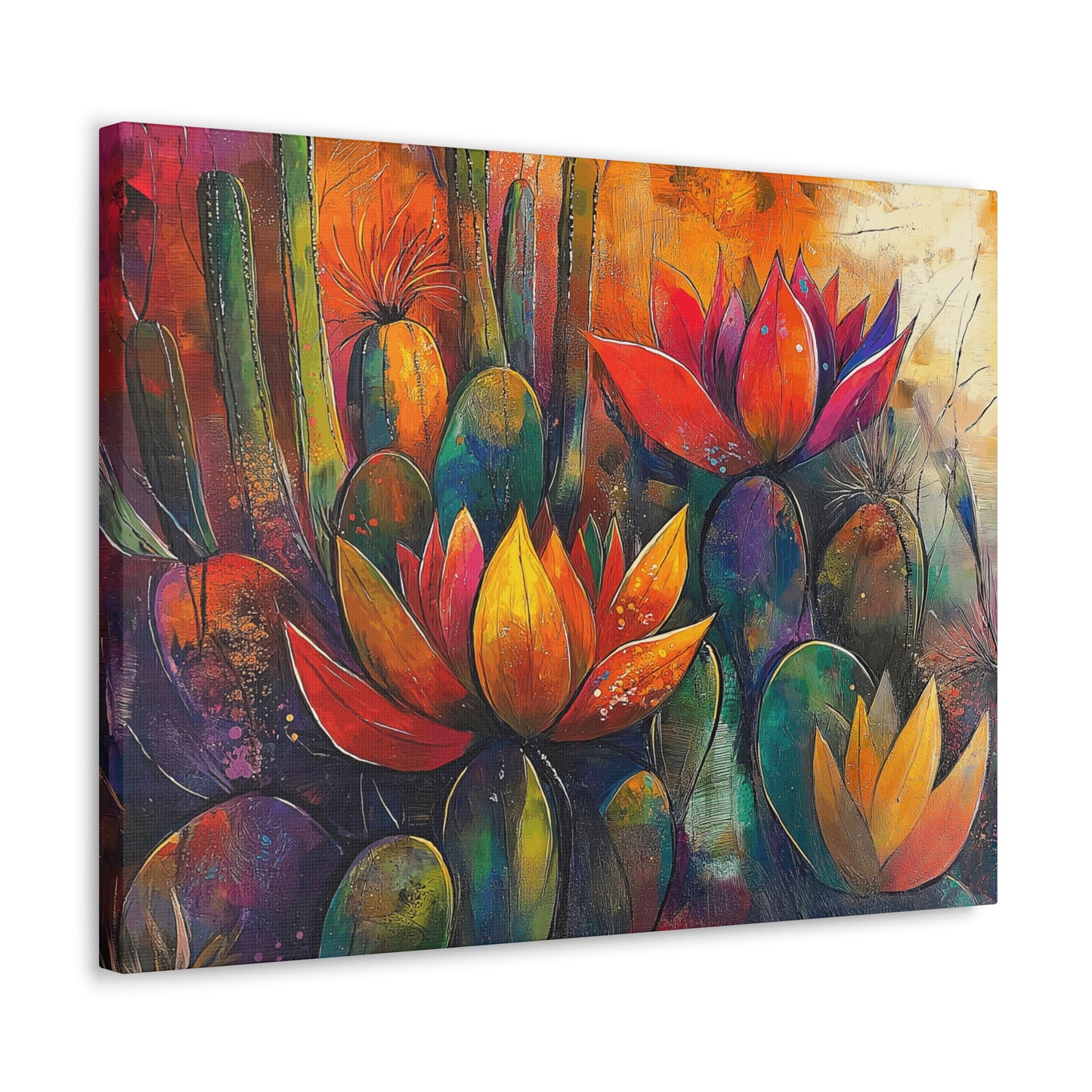 Canvas Gallery Wraps Cacti B 11