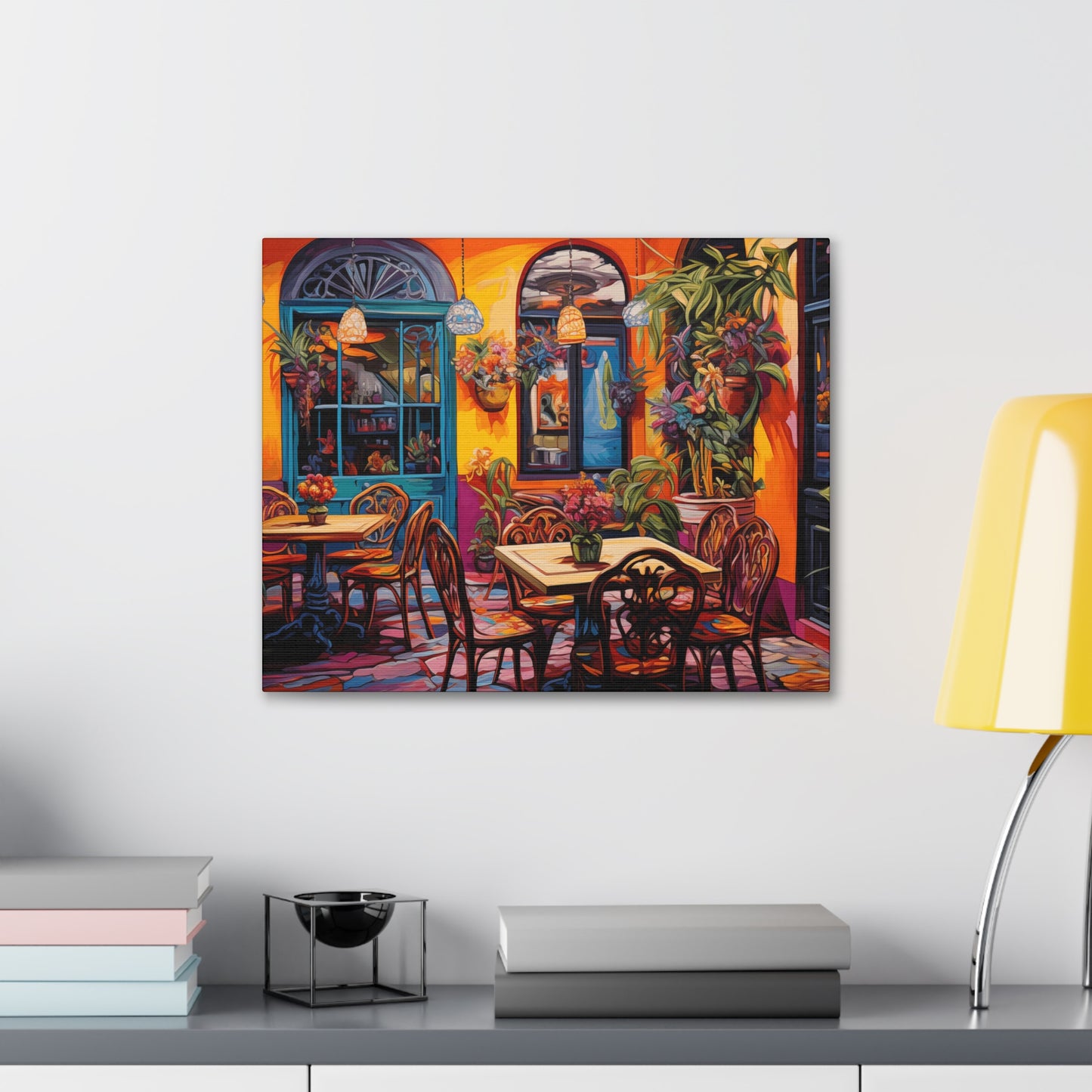 Canvas Gallery Wraps - Colorful Menu Plus Wall Art