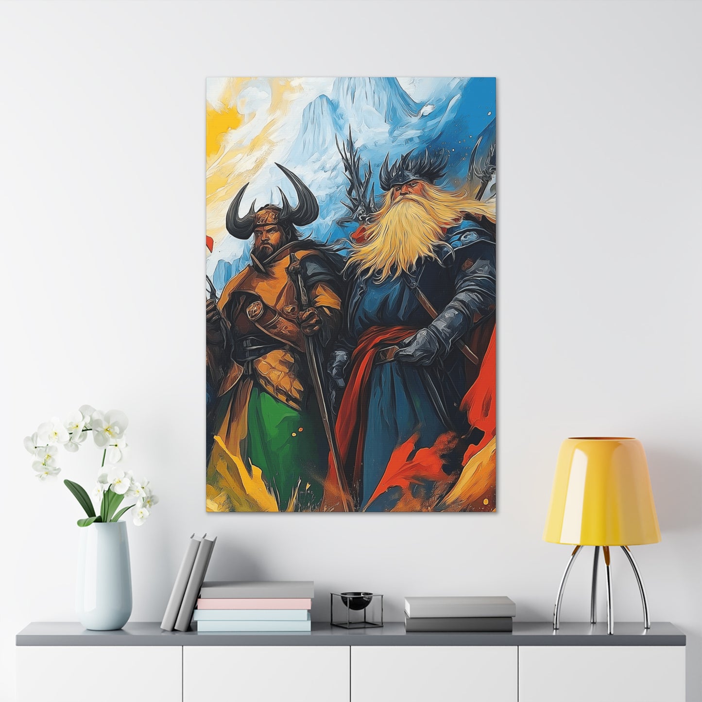 Canvas Gallery Wraps - Warriors 22 Wall Art