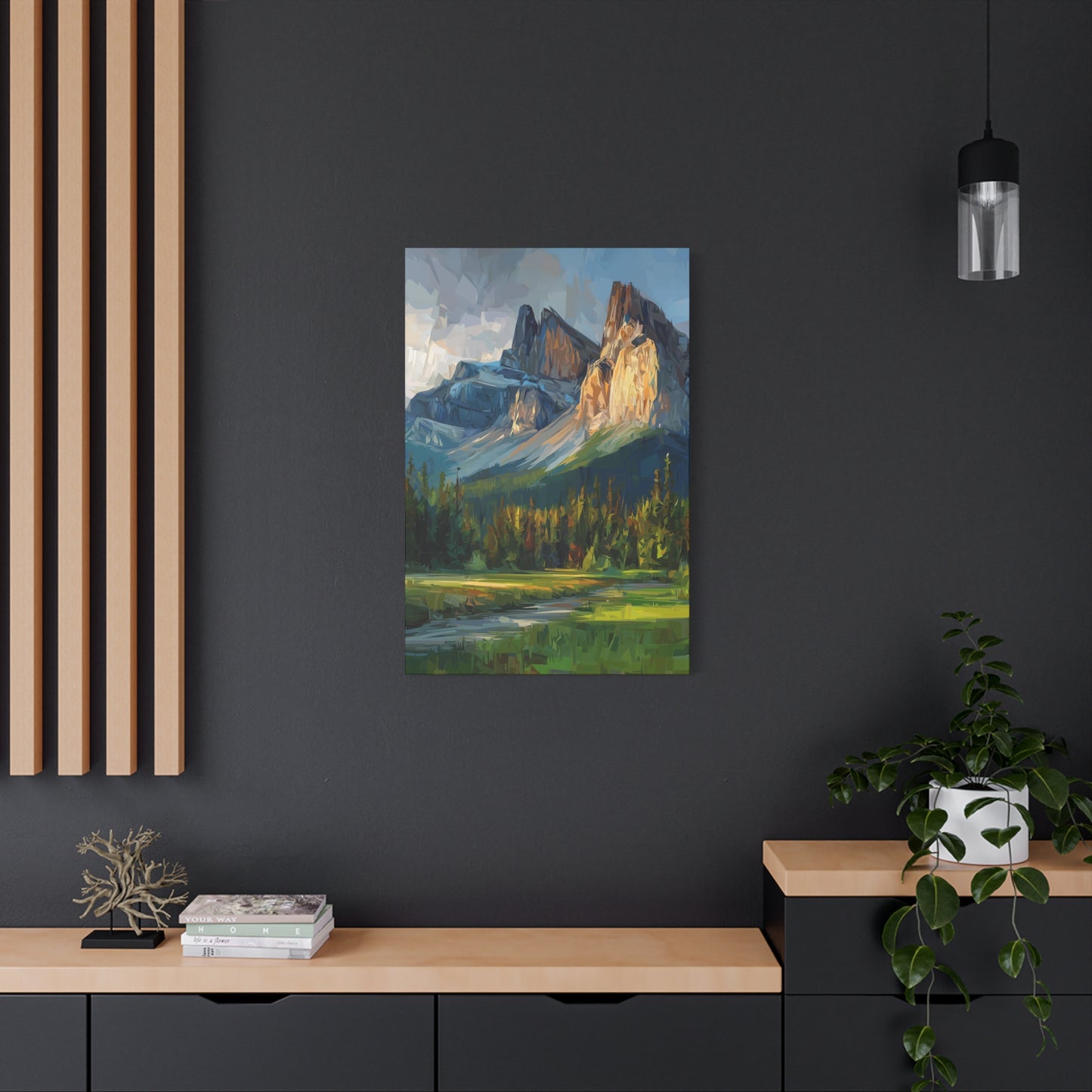 Canvas Print - Rockies Beauty #3