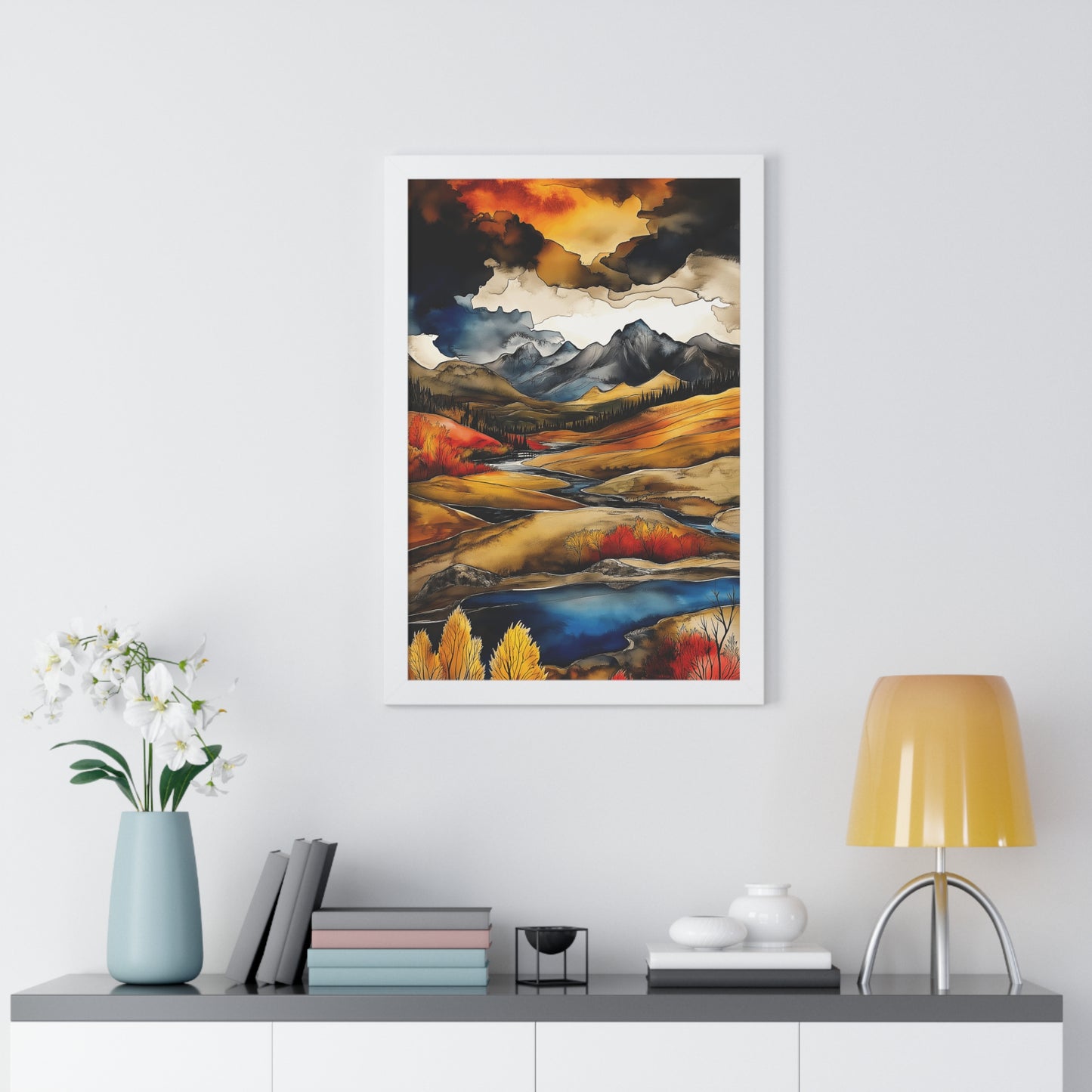 Vertical Poster - Majestic Mountains 2