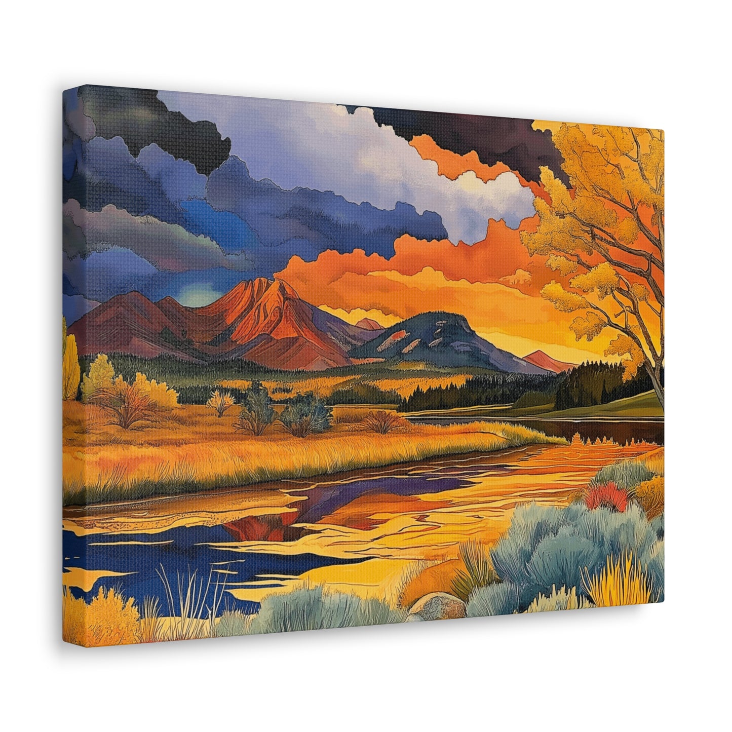 Canvas Gallery Wraps - Colorado Landscape in Glorious Colors