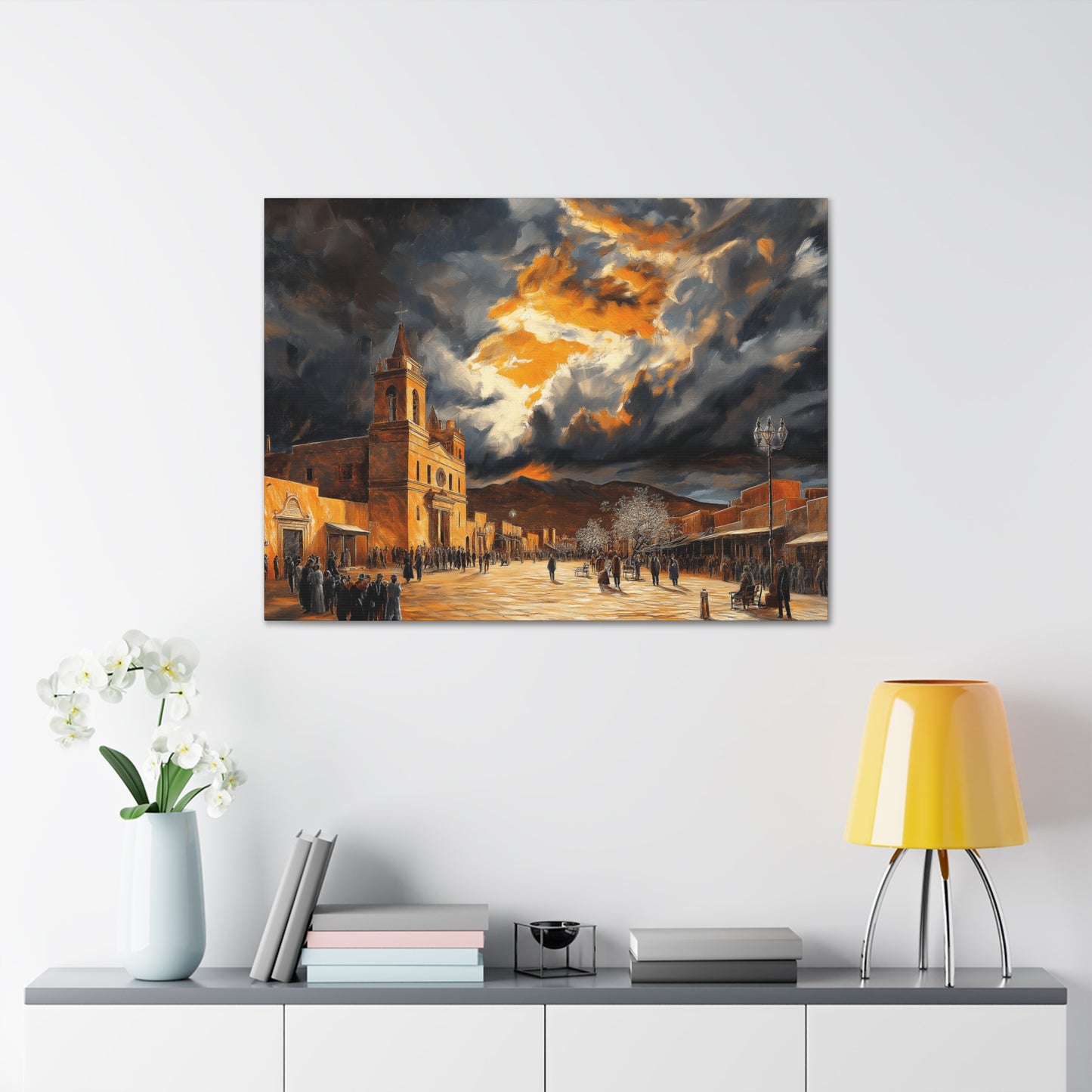 Canvas Prints - Under Dark Skies