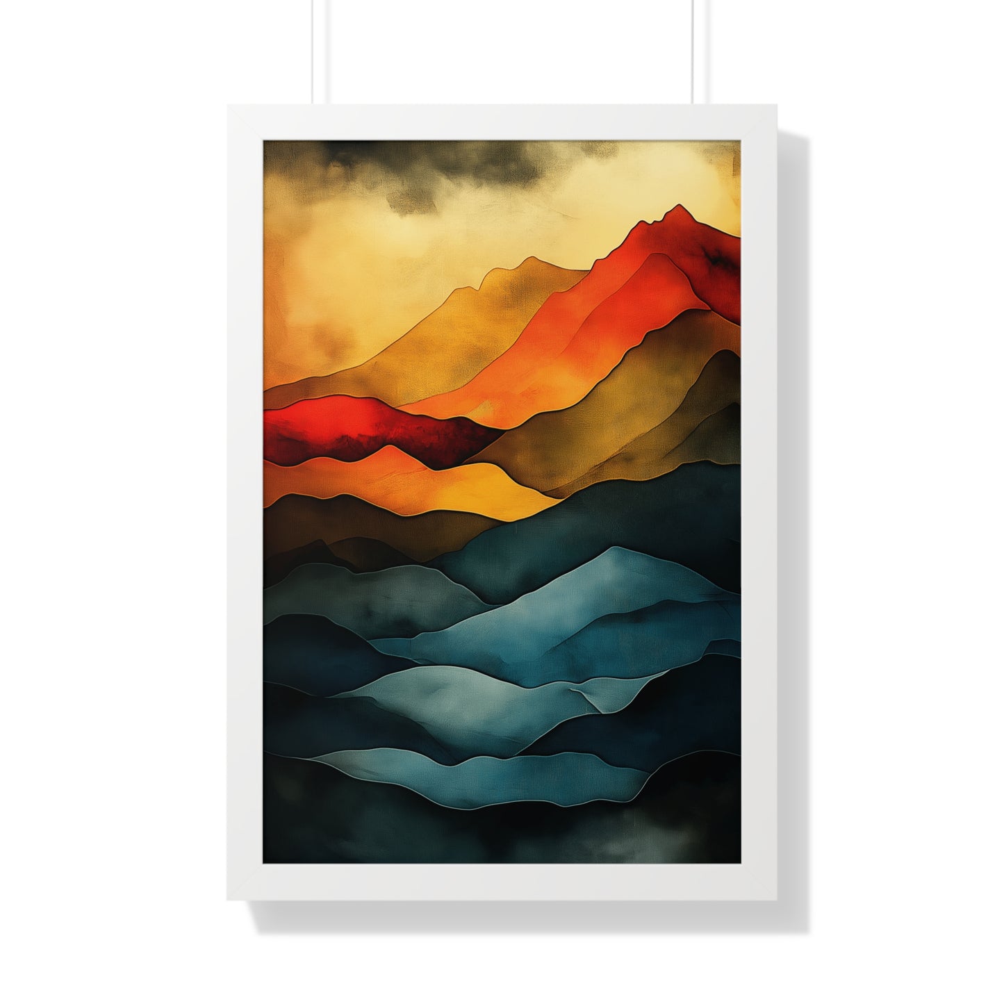 Vertical Poster - Bold Vision Colorado Rocky Mountains