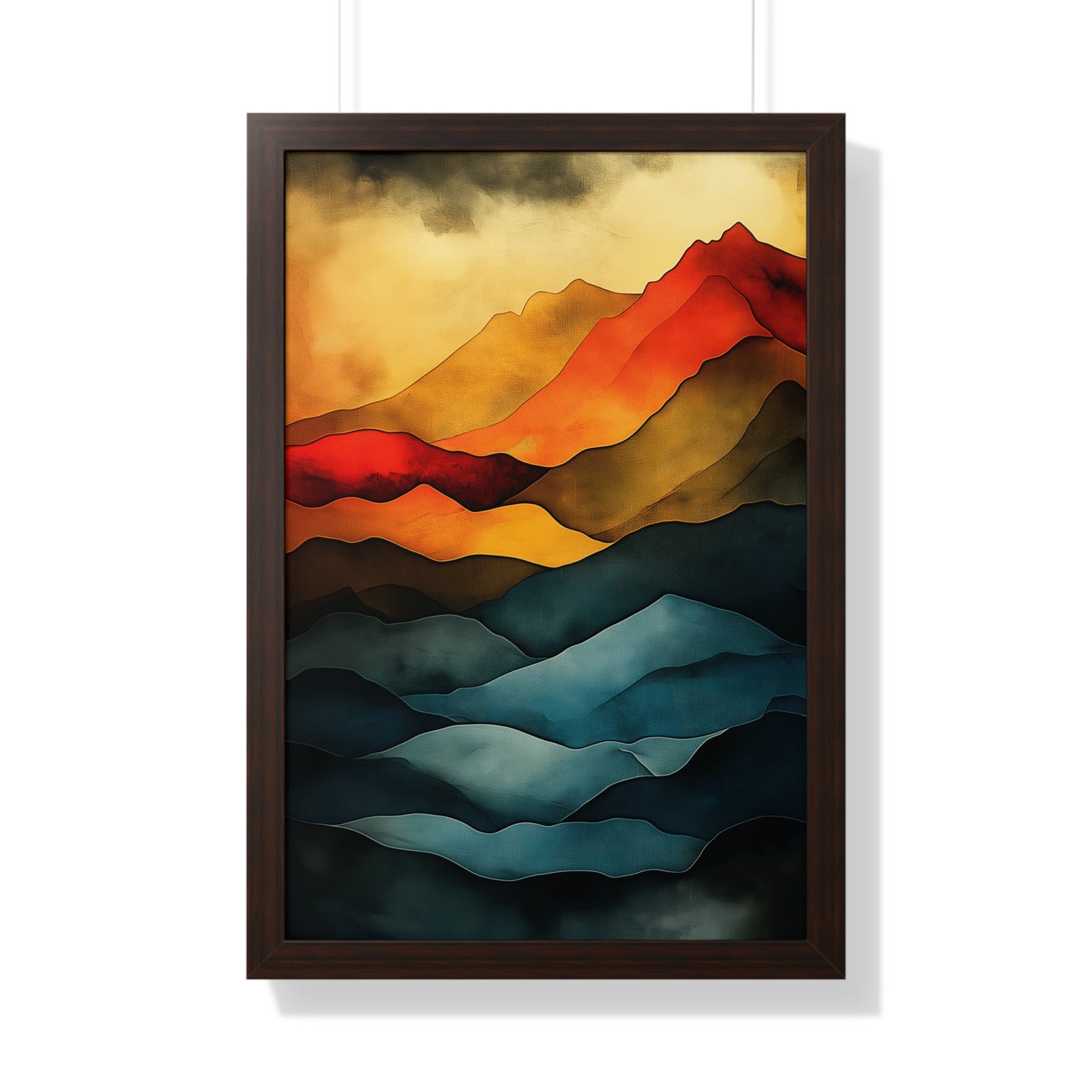 Vertical Poster - Bold Vision Colorado Rocky Mountains