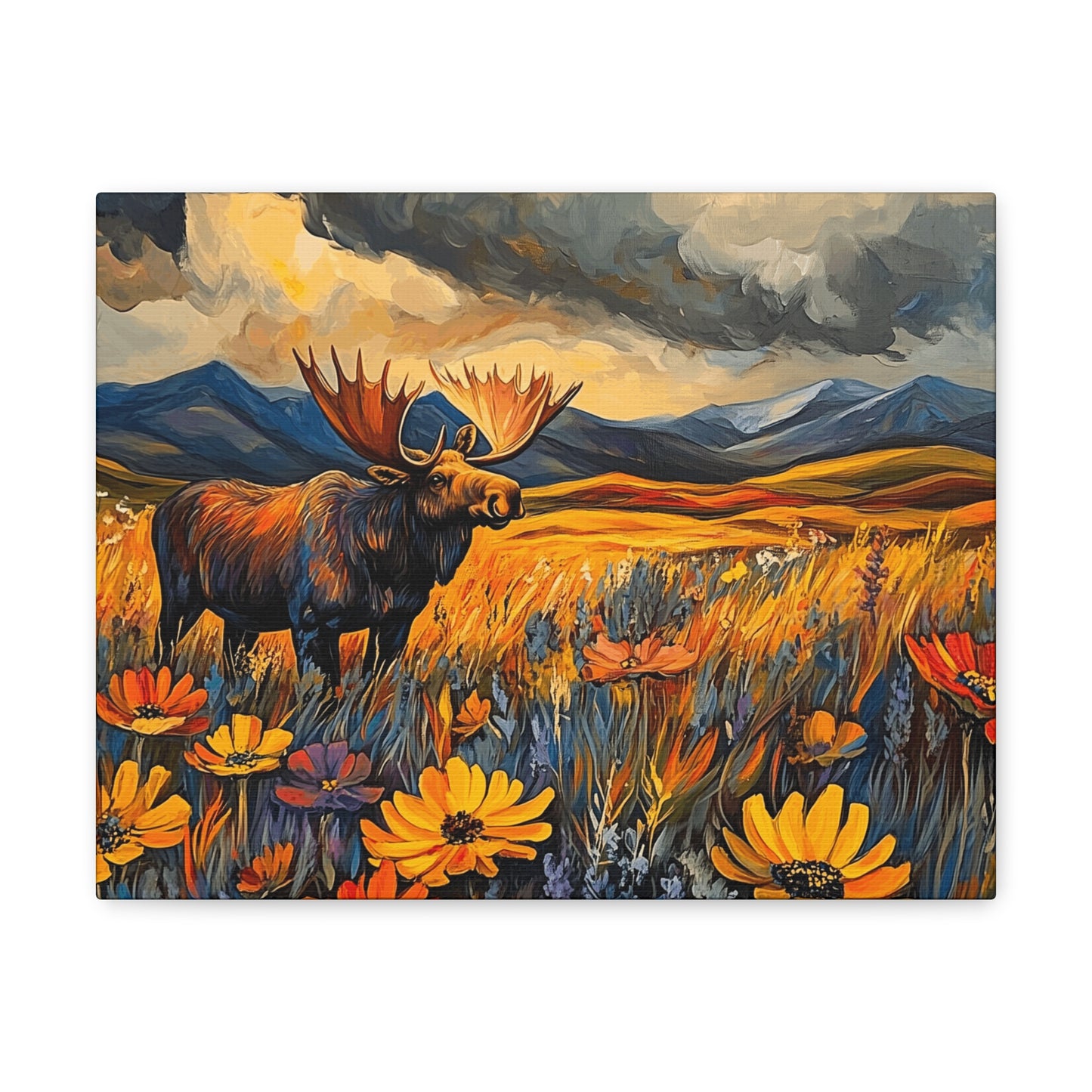 Canvas Gallery Wraps - Small Moose Item Wall Decor