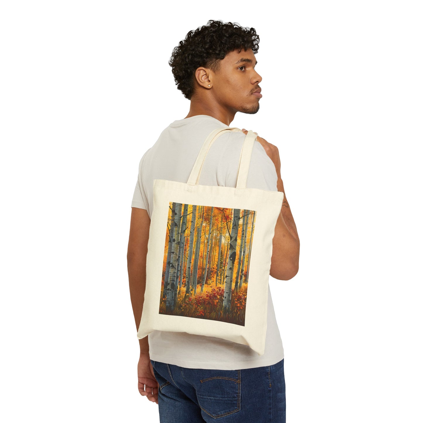 Aspen 1 Cotton Canvas Tote Bag