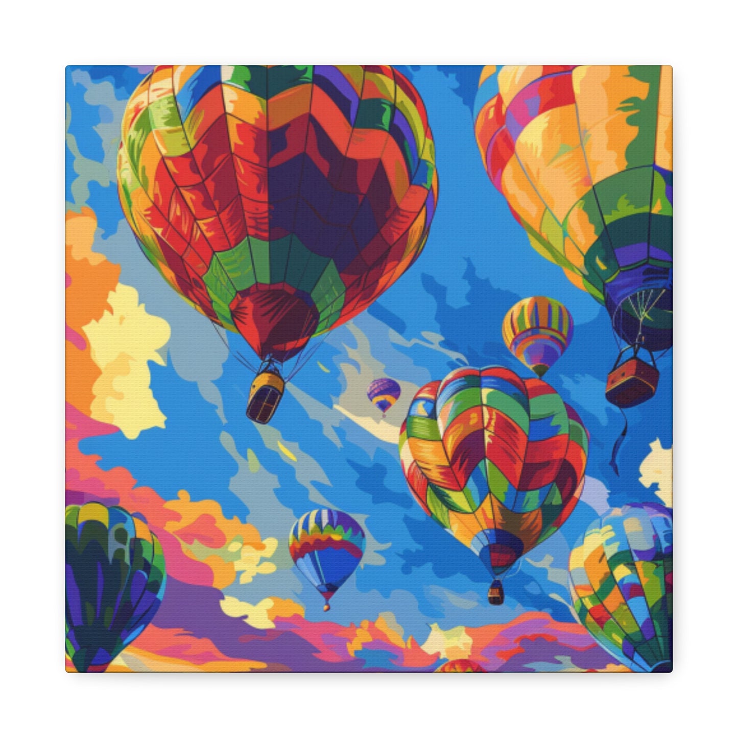 Hot Air Balloon v1 Canvas Gallery Wraps