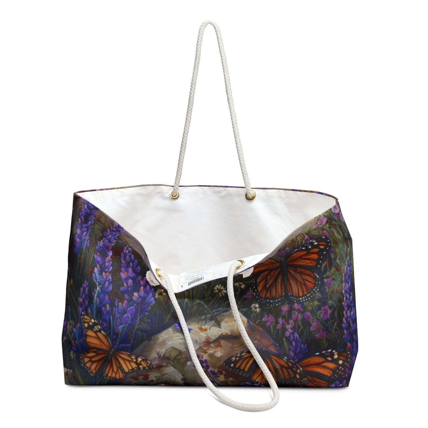 Butterfly Flowers 1 Weekender Bag
