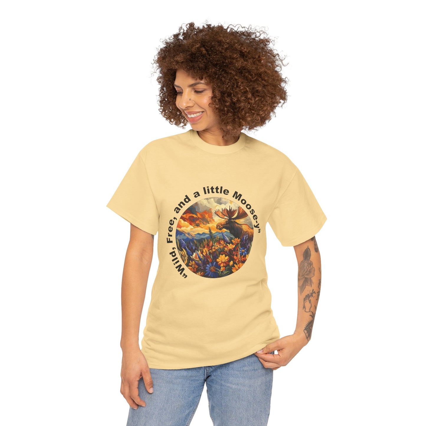 Wild and Free Moose T-Shirt