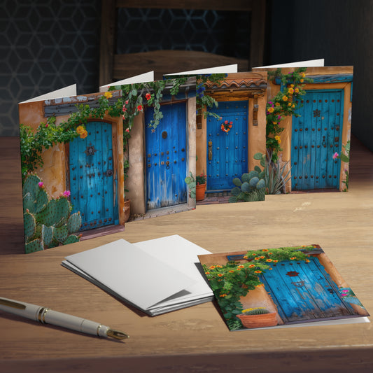Blue Door Multi-Design Greeting Cards (5-Pack)