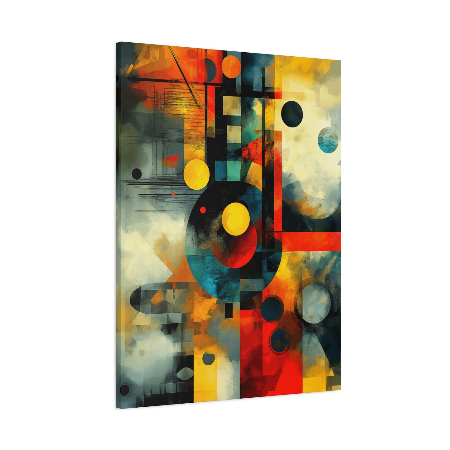 Modern Abstract Wall Art – Matte Canvas, Stretched 1.25"