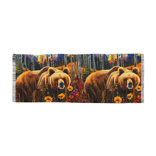 Brown Bear 2 Light Scarf