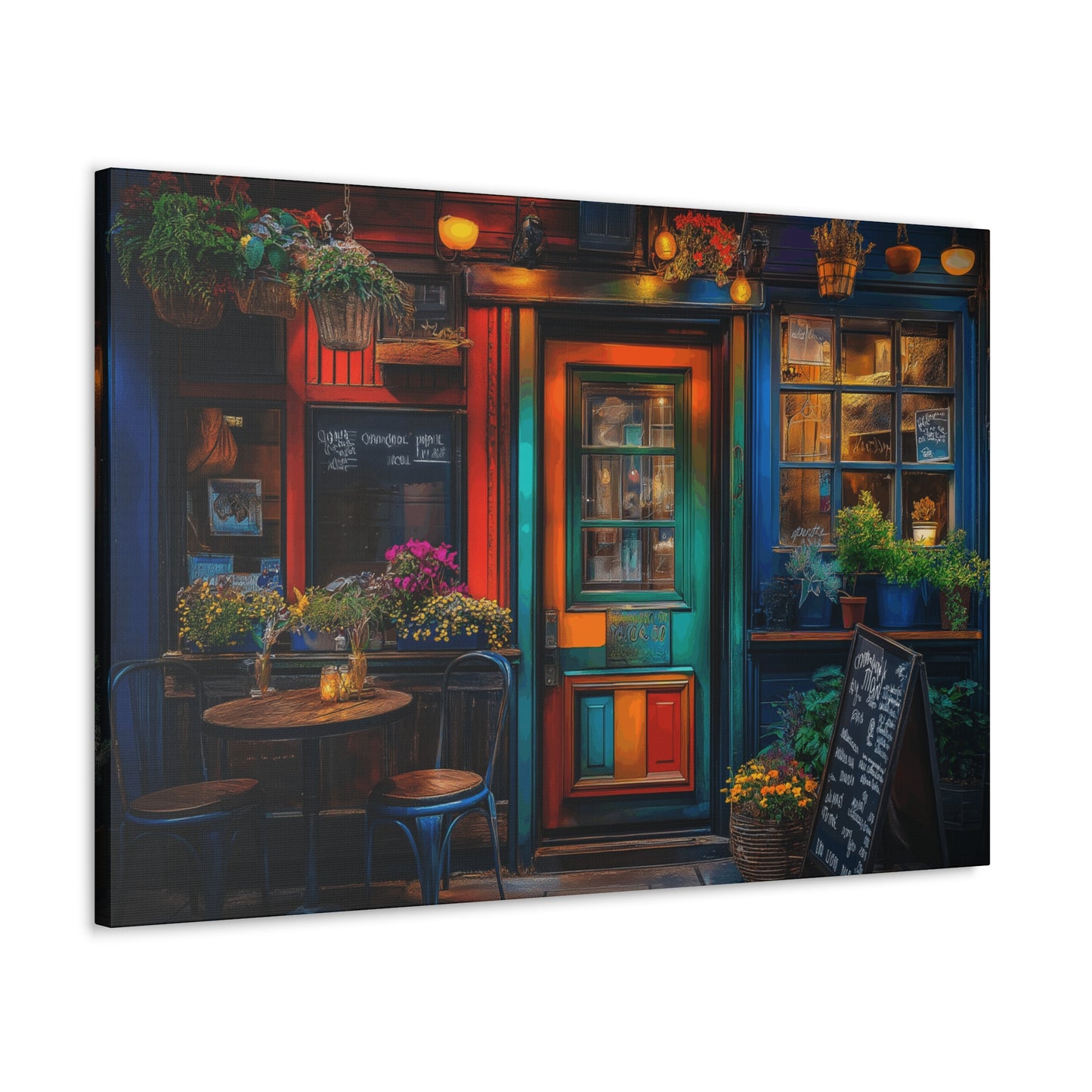 Canvas Wrap Still Open Wall Art