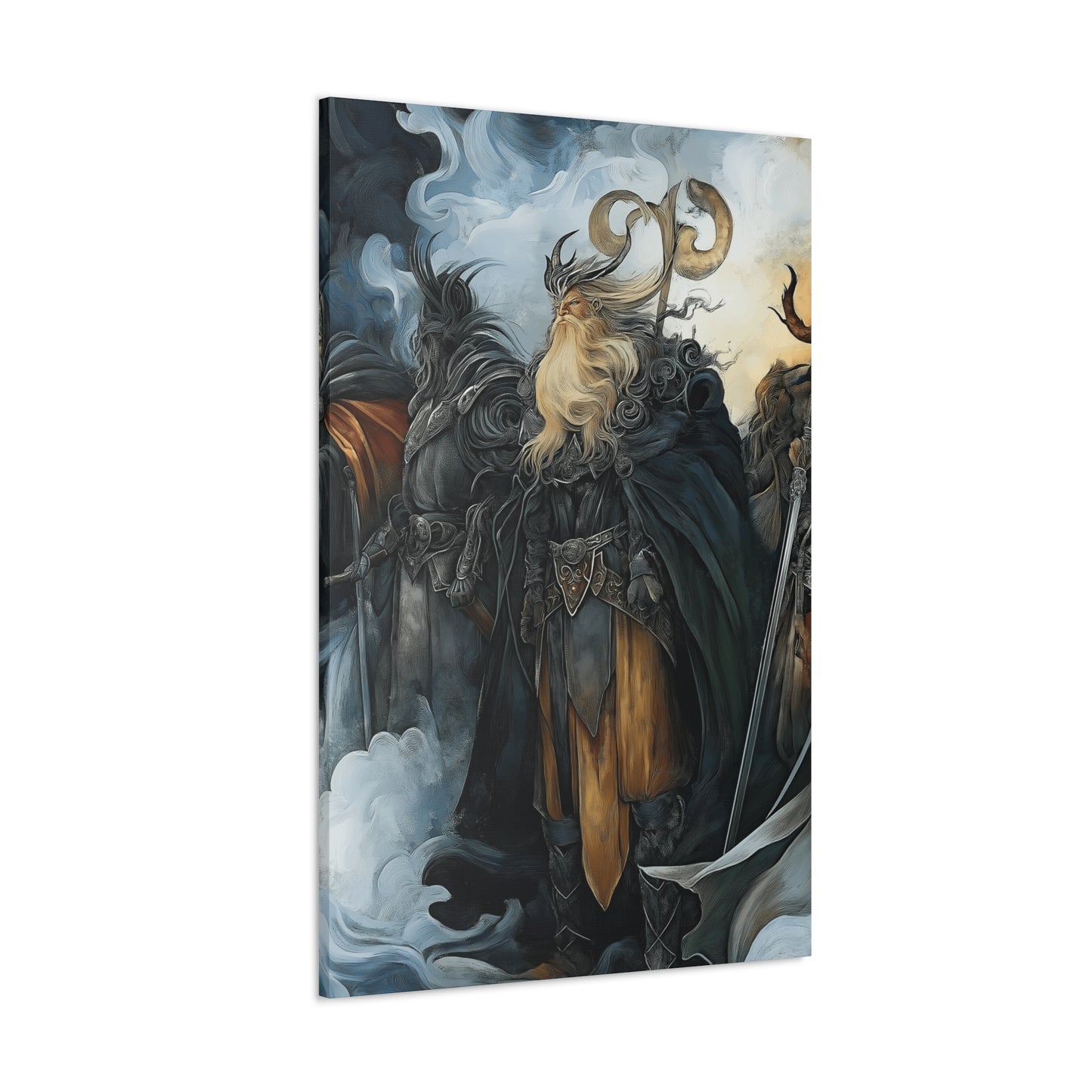 Canvas Wrap Warrior Leader Wall Art