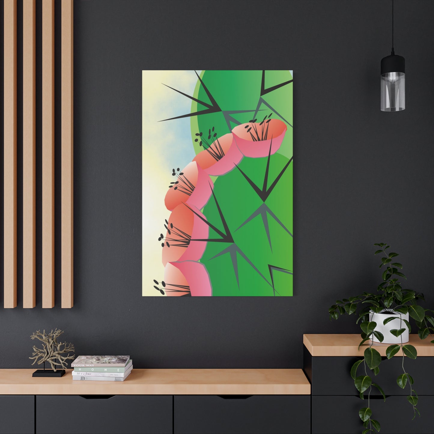 Canvas Wall Art - Cacti Grand Max