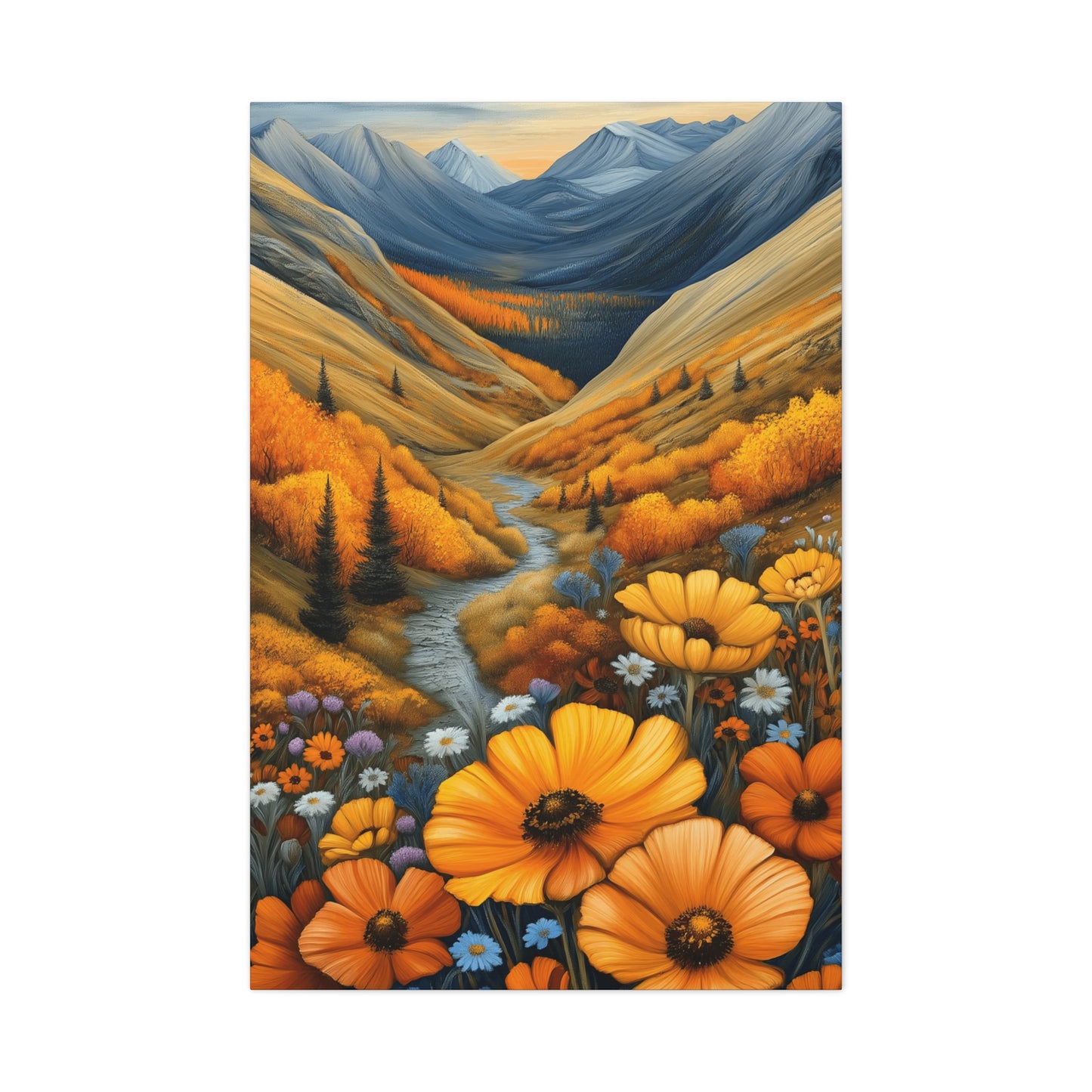 Canvas Gallery Wraps - Rocky Mountain Valley #2