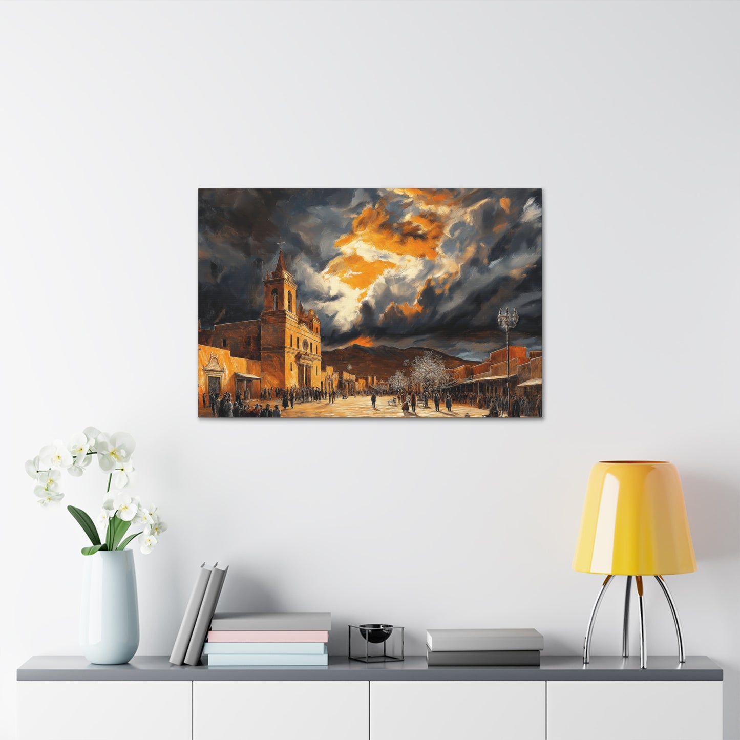 Canvas Prints - Under Dark Skies