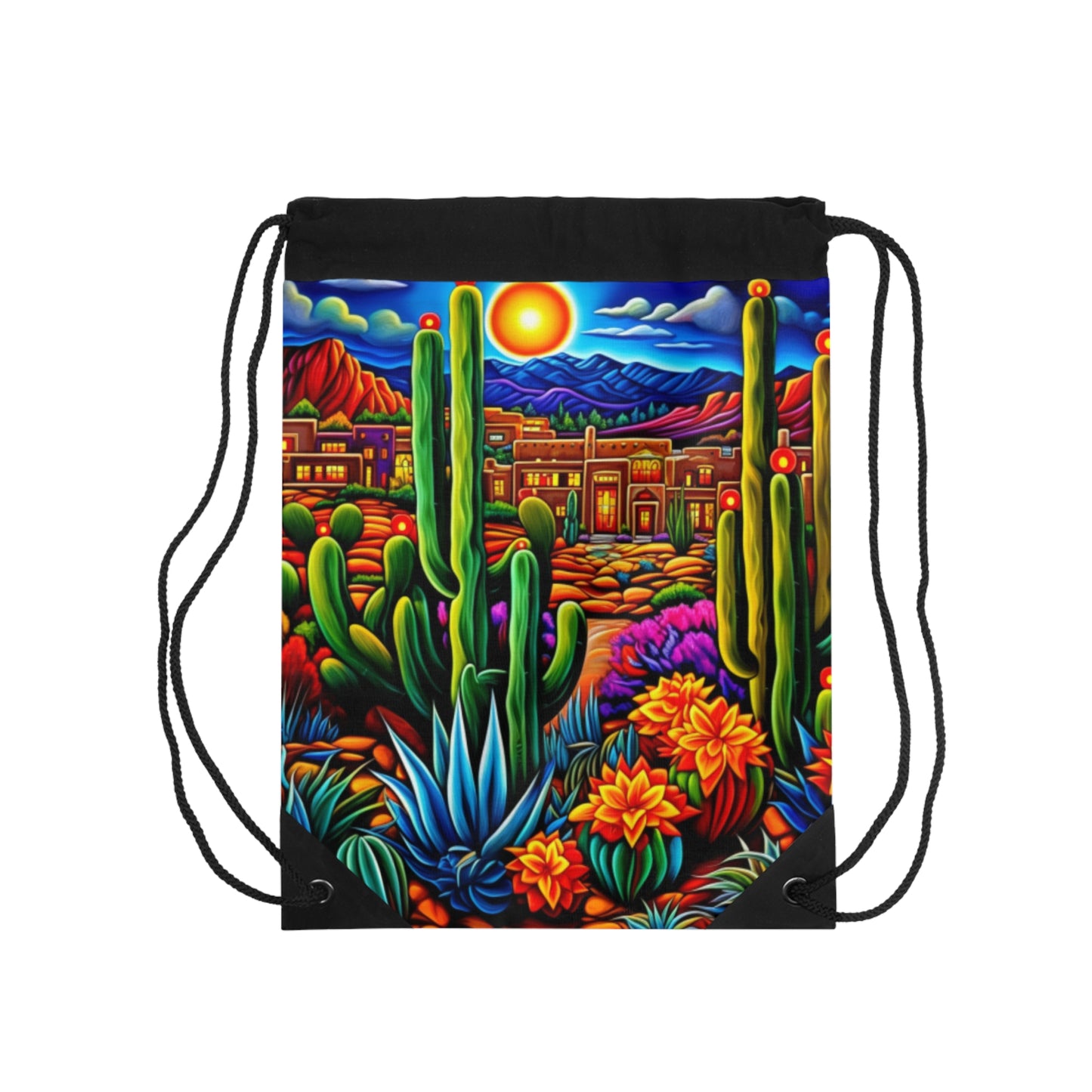 Vibrant NM v6a Drawstring Bag