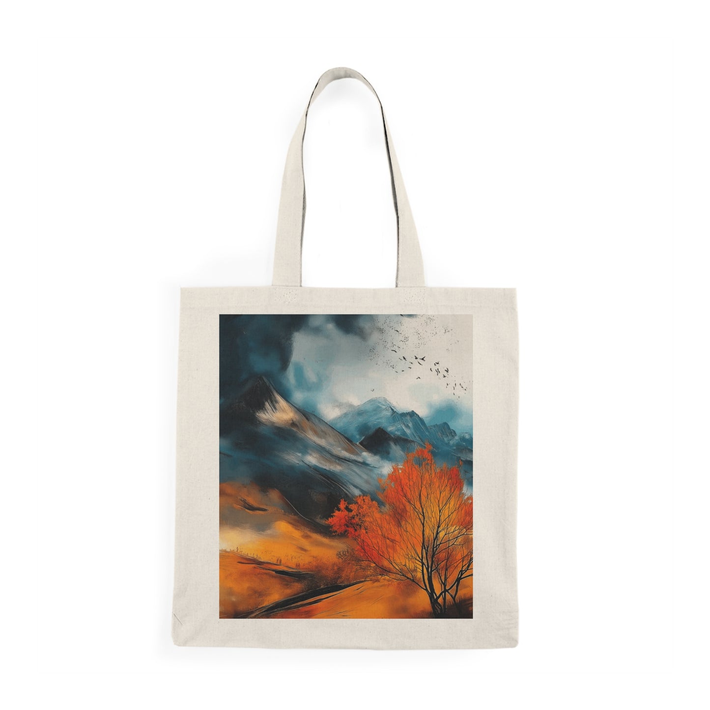 Colorado Mountains Natural Tote Bag