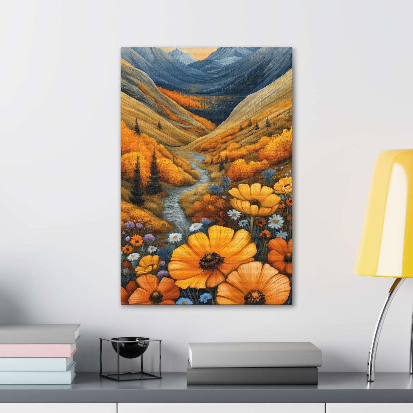 Canvas Gallery Wraps - Rocky Mountain Valley #2