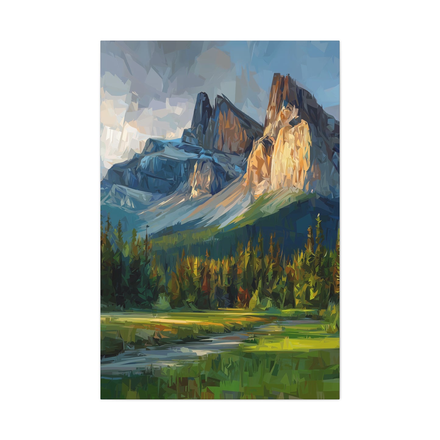 Canvas Print - Rockies Beauty #3