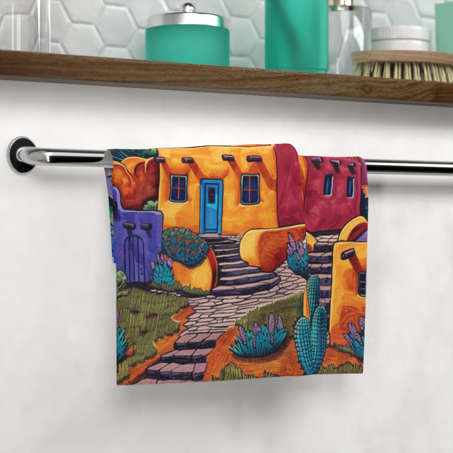 Pueblo Face Towel